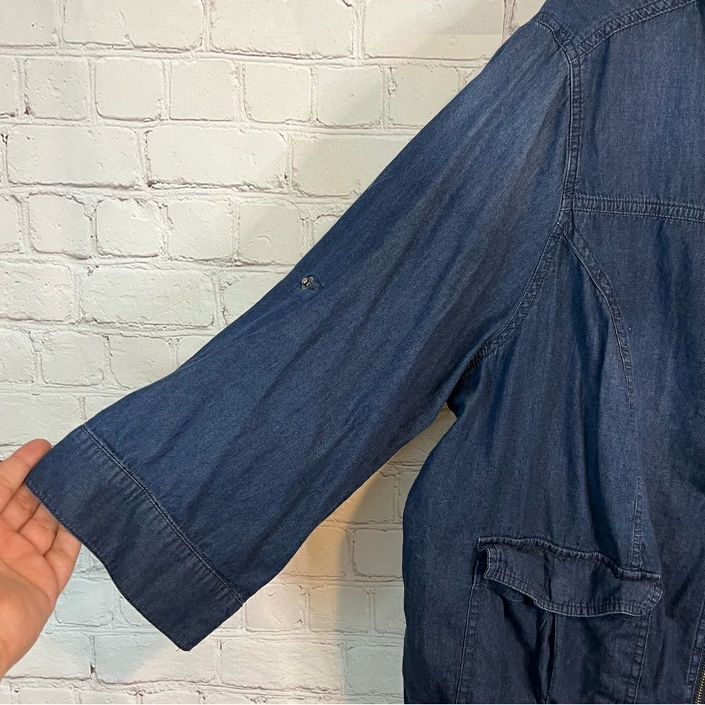 Torrid Cropped Anorak Jacket size 1 - Picture 6 of 10